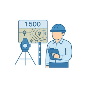 Топографическая съемка 1:500 для проектирования